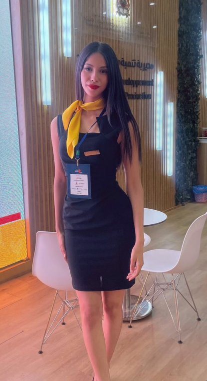 Hiba O. — Hôtesse événementielle Vista Events, talent événementiel multilingue à Casablanca, Maroc