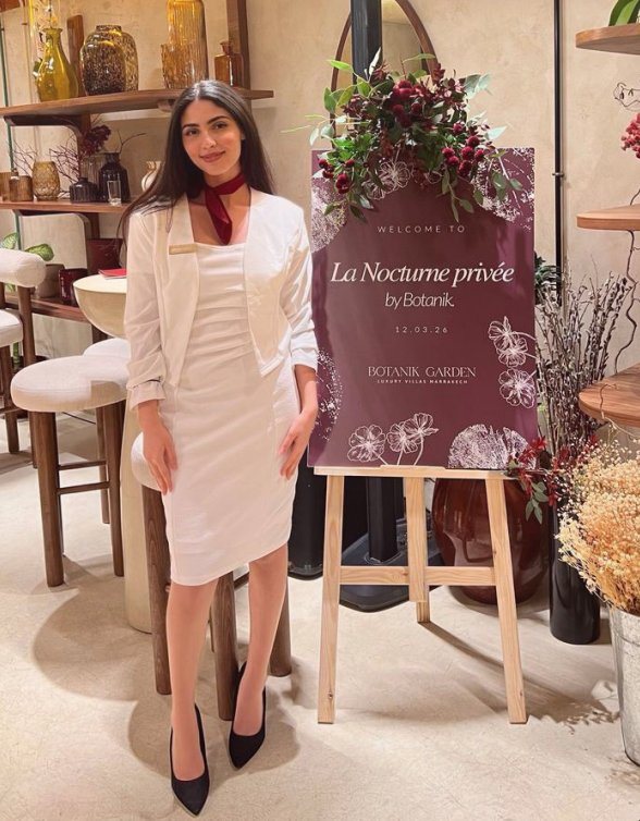 Manal Y. — Hôtesse VIP Vista Events, talent événementiel multilingue à Casablanca, Maroc